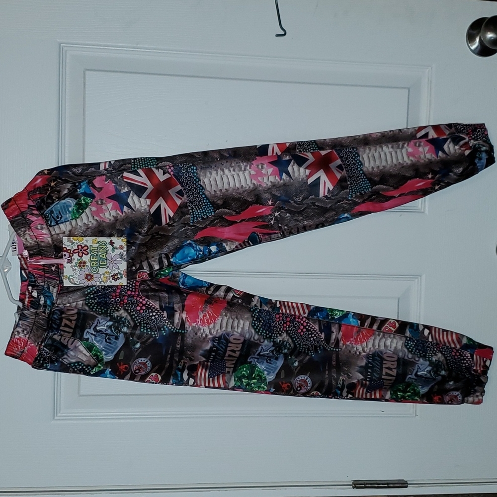 Colorful Kids Jogger Pants